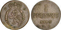 Hessen-Darmstadt 1 Pfennig - Hessen-Darmstadt -