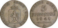 Reuß, jüngerer Linie zu Schleiz 3 Pfennig - Reuß, jüngerer Linie zu Schleiz -