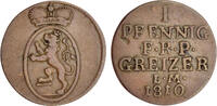 Reuß, älterer Linie zu Obergreiz 1 Pfennig - Reuß, älterer Linie zu Obergreiz -