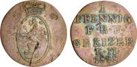 Reuß, älterer Linie zu Obergreiz 1 Pfennig - Reuß, älterer Linie zu Obergreiz -
