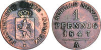 Reuß, jüngerer Linie zu Schleiz 1 Pfennig - Reuß, jüngerer Linie zu Schleiz -