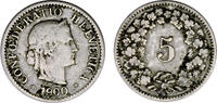 Schweiz 5 Rappen Schweiz -