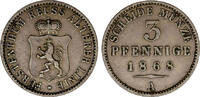 Reuß, älterer Linie zu Obergreiz 3 Pfennig Reuß, älterer Linie zu Obergreiz -
