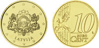 Lettland 10 Cent Lettland -