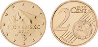 Slowakei 2 Cent 2010 Slowakei bankfrisch 0,50 EUR incl. BTW., plus 9,90 EUR verzending