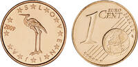 Slowenien 1 Cent 2009 Slowenien bankfrisch 0,50 EUR  plus 9,90 EUR verzending