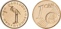Slowenien 1 Cent 2016 Slowenien bankfrisch 3,00 EUR incl. BTW., plus 9,90 EUR verzending