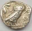 Griechische Münzen Tetradrachme um 454 - 404 v.Chr. VF-