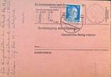 Drittes Reich, Deutschland Brief 1945 Rheydt, Postanweisung guter Zustand