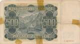 Polen 500 Zlotych Zloty 1941 Banknote IV, F. Riss