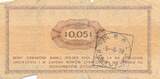 Polen $ 0,05 Dollar 1969 Banknote Bon Towarowy 5 U.S Cent IV, F. Riss