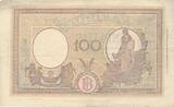 Italien 100 Lire 1943 Banknote IV, F. Riss
