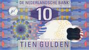 Niederlande 10 Gulden 1997 Geldschein Banknote Tien Gulden bankfrisch unz 20,00 EUR  plus 6,00 EUR verzending