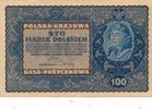 Polen 100 Marek Geldschein Banknote Sto Marek Polskich -