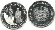 Deutschland Silbermedaille Bundeskanzler Willy Brandt Kniefall v. Warschau PP -