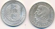 BRD 5 Mark Lot Fichte 1964 u. Leibniz 1966, 2 Münzen -
