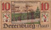 Derenburg 10 Pfennig Ein Notgeldschein aus Derenburg -