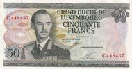 Luxemburg 50 Francs Grand Duche de Luxembourg -
