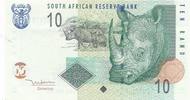Südafrika Banknote Ten Rand -