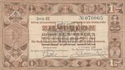 Niederlande 1 Gulden Geldschein Banknote Zilverbon Serie ES -