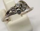 Ring 585er Gold 14K Goldring Brillantring Damenring Weissgold 0,22 Ct -