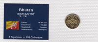 Bhutan 5 Chhertum Münzen Set original verschweißt -
