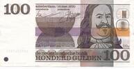 Niederlande 100 Gulden Geldschein Banknote Holland -