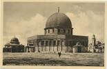 AK Jerusalem / Moschee of Omar mit Schiffsstempel Monte Rosa 1933 -