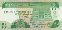 Mauritius 10 Rupees Bank of Mauritius N.D.( 1985 ) -
