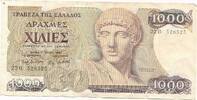 Griechendland 1000 Drachmes Geldschein Banknote -