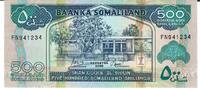 Somaliland 500 Shillings Banknote Geldschein -