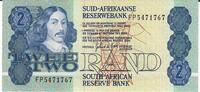 Südafrika 2 Rand o.D. Banknote Geldschein unc 10,00 EUR  plus 6,00 EUR verzending