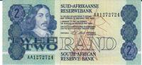Südafrika 2 Rand o.D. Banknote Geldschein unc 10,00 EUR  plus 6,00 EUR verzending