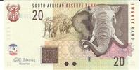 Südafrika 20 Rand o.D. Banknote Geldschein unc 10,00 EUR  plus 6,00 EUR verzending