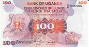 Uganda 100 Shilingi Mia Moja Banknote Geldschein -
