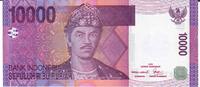 Indonesien 10000 Rupiah Banknote Geldschein -