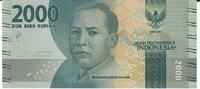 Indonesien 2000 Rupiah Banknote Geldschein -