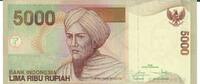 Indonesien 5000 Rupiah Banknote Geldschein -