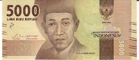 Indonesien 5000 Rupiah Banknote Geldschein -