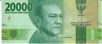 Indonesien 20000 Rupiah Banknote Geldschein -