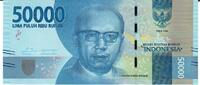 Indonesien 50000 Rupiah Banknote Geldschein -
