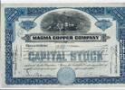 USA 15 Shares Magma Copper Company 1928, Aktie Wertpapier -