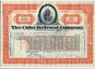 USA 10 Shares The Cuba Railroad Company 1936, Aktie Wertpapier -