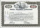 USA 100 Shares 1974 Peel-Elder Limited 1974, Aktie Wertpapier III 14,00 EUR  plus 6,00 EUR verzending