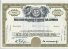 USA 100 Shares 1969 The Great Atlantic & pacific Tea Company 1969, Aktie... 14,00 EUR  plus 6,00 EUR verzending