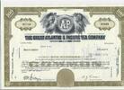USA 100 Shares 1973 The Great Atlantic & Pacific Tea Company 1973, Aktie... 14,00 EUR  plus 6,00 EUR verzending