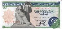 Ägypten 25 Piastres Banknote Geldschein -