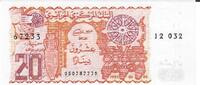 Algerien 200 Dinars 1983 Banknote Geldschein unc 10,00 EUR  plus 6,00 EUR verzending