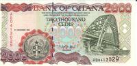 Ghana 2000 Cedis Banknote Geldschein -