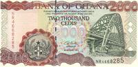 Ghana 2000 Cedis Banknote Geldschein -